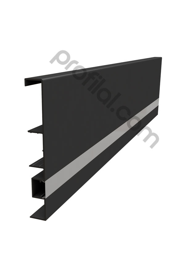 100 mm LED’li Süpürgelik Profili